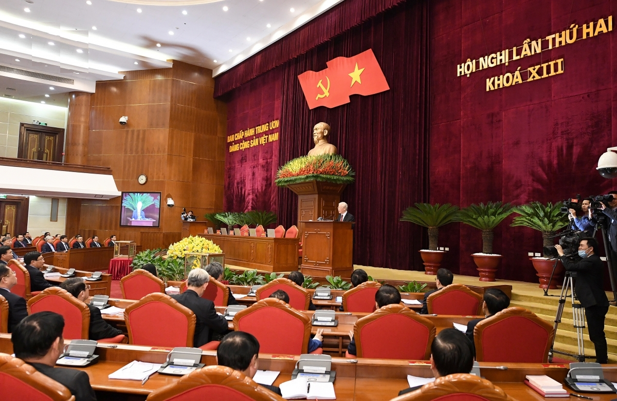 Closing ceremony of Party Central Committee’s second plenum